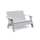 studio tall adirondack bench in driftwood 
