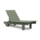 studio image of a sage tall chaise.